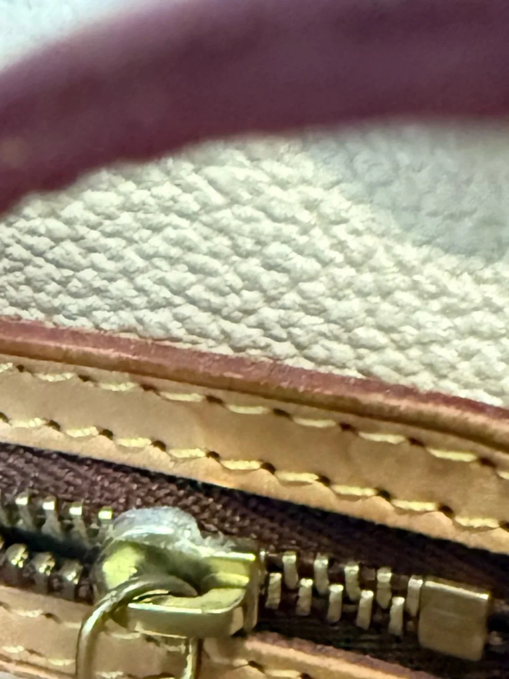 Louis Vuitton Monogram Canvas Bucket Bag - Brown/Tan Leather - Picture 9 of 14